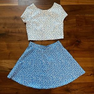 Lilly Pulitzer Girls Thelma Set Zanzibar Blue in Lilly’s Dot Size 14
